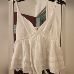 White Altar'd State Babydoll Tanm